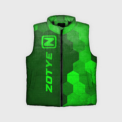 Детский жилет Zotye - green gradient по-вертикали, цвет: 3D-черный