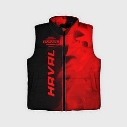 Детский жилет Haval - red gradient по-вертикали, цвет: 3D-черный