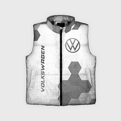 Детский жилет Volkswagen - white gradient вертикально