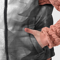 Детский жилет Exeed - white gradient по-вертикали, цвет: 3D-черный — фото 2