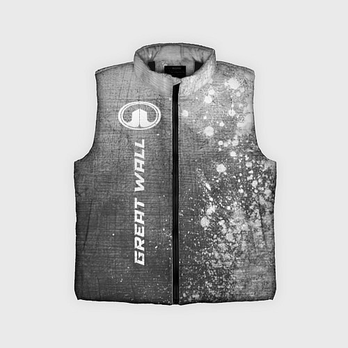 Детский жилет Great Wall - grey gradient по-вертикали / 3D-Черный – фото 1