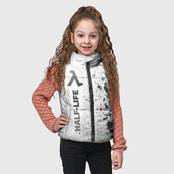 Детский жилет Half-Life - white gradient по-вертикали, цвет: 3D-черный — фото 2