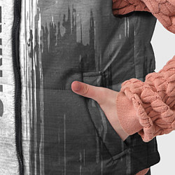 Детский жилет Counter Strike 2 - white gradient по-вертикали, цвет: 3D-черный — фото 2