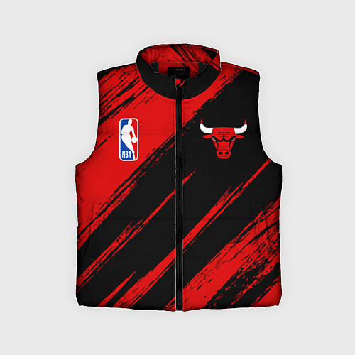 Детский жилет Chicago Bulls team NBA / 3D-Черный – фото 1