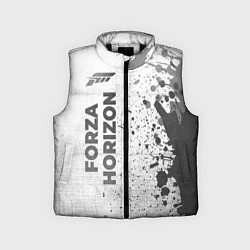 Детский жилет Forza Horizon - white gradient по-вертикали, цвет: 3D-черный