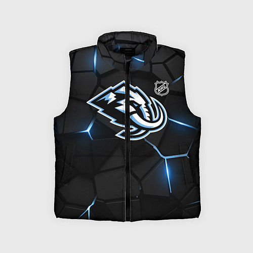 Детский жилет Юта Маммот - НХЛ хоккей / 3D-Черный – фото 1