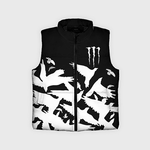 Детский жилет Monster energy crow / 3D-Черный – фото 1