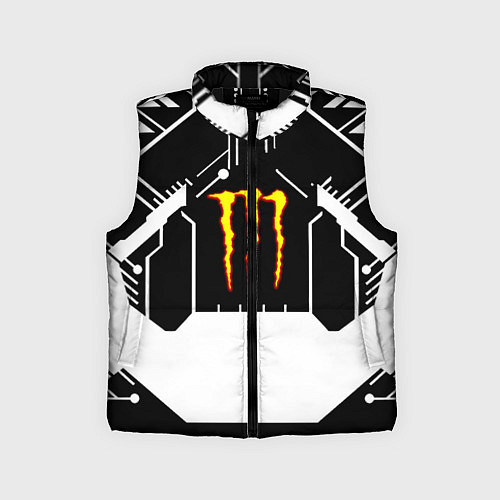 Детский жилет Monster energy geometry / 3D-Черный – фото 1
