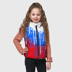 Детский жилет Патриот - флаг, цвет: 3D-черный — фото 2