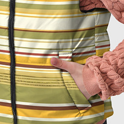 Детский жилет Горизонтальные полосы, цвет: 3D-черный — фото 2