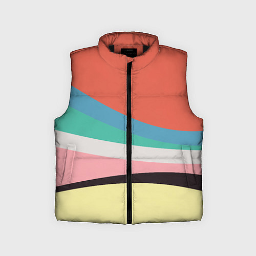 Детский жилет Спектр июнь / 3D-Черный – фото 1