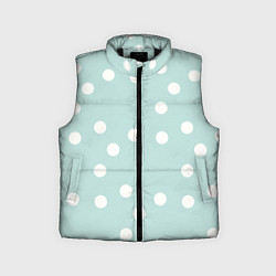 Детский жилет Снежная морская пена