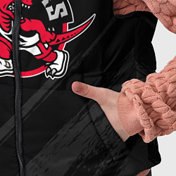 Детский жилет Toronto Raptors - NBA team, цвет: 3D-черный — фото 2