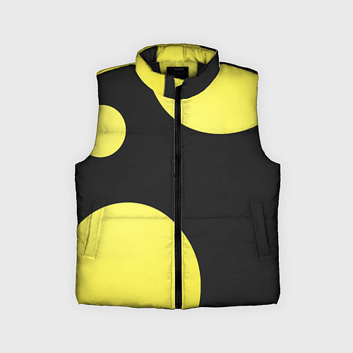 Детский жилет Лава лампа макро баланс абстракция / 3D-Черный – фото 1