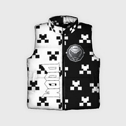 Детский жилет Doom x minecraft pattern