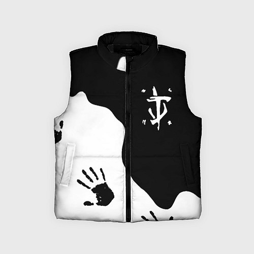 Детский жилет Doom отпечатки демона / 3D-Черный – фото 1
