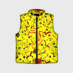 Детский жилет Doom x pokemon, цвет: 3D-черный