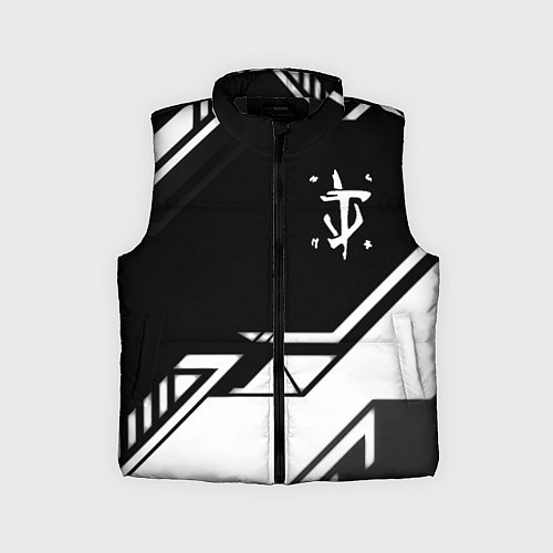 Детский жилет Doom geometry black / 3D-Черный – фото 1