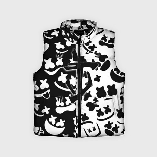 Детский жилет Doom x Marshmello pattern / 3D-Черный – фото 1