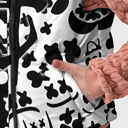 Детский жилет Doom x Marshmello pattern, цвет: 3D-черный — фото 2