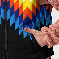 Детский жилет Олдскульный паттерн, цвет: 3D-черный — фото 2