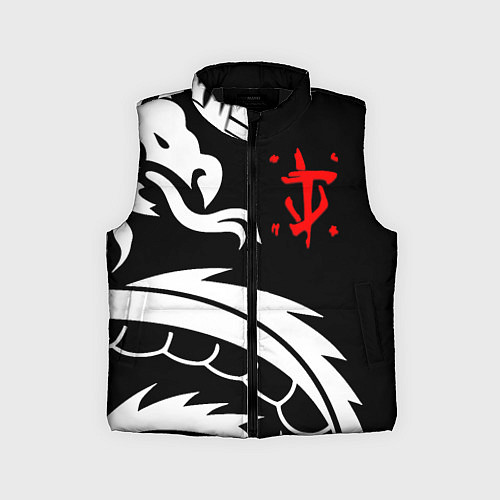 Детский жилет Doom dragon steel / 3D-Черный – фото 1