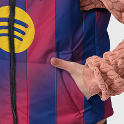 Детский жилет Барселона домашняя форма 2025 2026, цвет: 3D-черный — фото 2