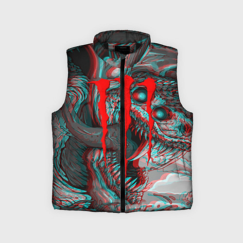 Детский жилет Monster energy glitch / 3D-Черный – фото 1