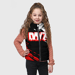 Детский жилет Dayz краски штрихи, цвет: 3D-черный — фото 2