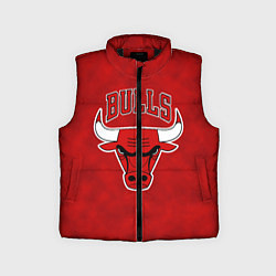 Детский жилет NBA Chicago Bulls, цвет: 3D-черный