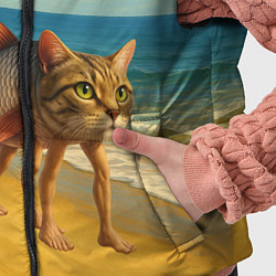 Детский жилет Трулимеро Труличина мем, цвет: 3D-черный — фото 2