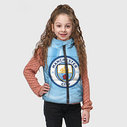 Детский жилет Фк Манчестер Сити, цвет: 3D-черный — фото 2