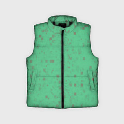 Детский жилет Color green brown, цвет: 3D-черный
