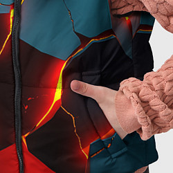 Детский жилет Orange glow, цвет: 3D-черный — фото 2