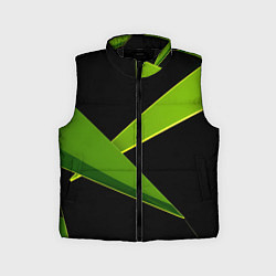 Детский жилет Geometric neon