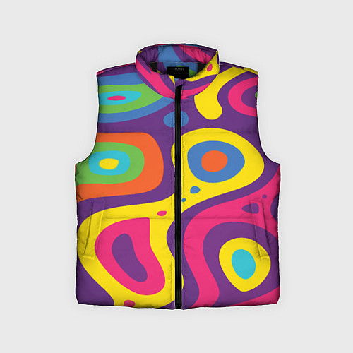 Детский жилет Abstract tac / 3D-Черный – фото 1