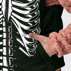 Детский жилет Я скелетон, цвет: 3D-черный — фото 2