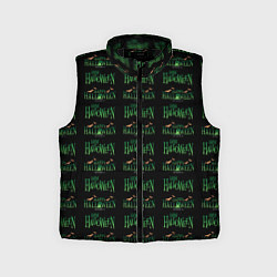 Детский жилет Halloween pattern