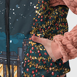 Детский жилет Новогодний салют, цвет: 3D-черный — фото 2