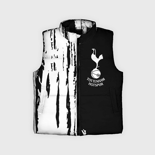 Детский жилет Tottenham Hotspur белые краски / 3D-Черный – фото 1