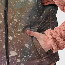 Детский жилет Мокрый маслянный асфальт, цвет: 3D-черный — фото 2