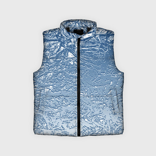 Детский жилет Налипший снег / 3D-Черный – фото 1