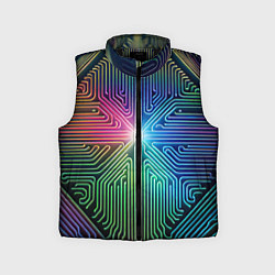 Детский жилет Линейная графика