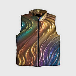 Детский жилет Сморщенные складочки жидкости