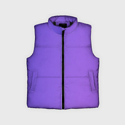 Детский жилет Color purple gradient