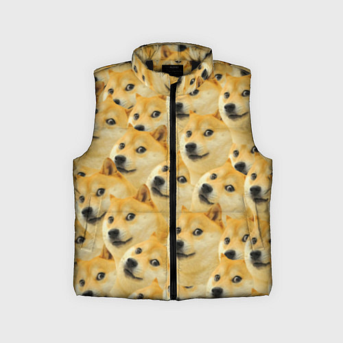 Детский жилет Doge / 3D-Черный – фото 1