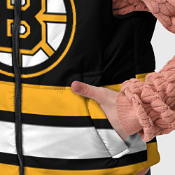 Детский жилет Boston Bruins, цвет: 3D-черный — фото 2