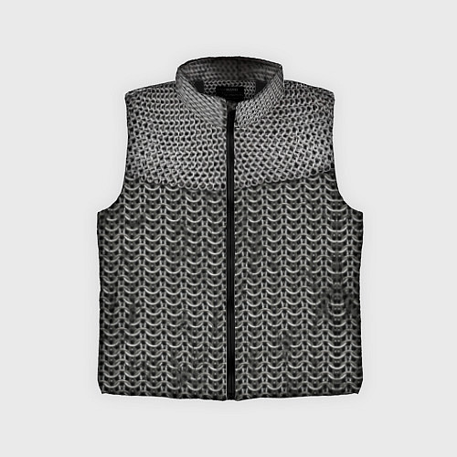 Детский жилет Кольчуга / 3D-Черный – фото 1