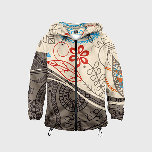 Детская ветровка Прованс / 3D-Черный – фото 1