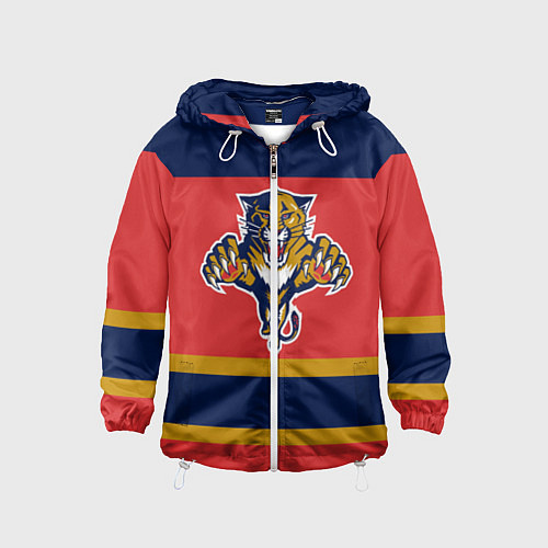 Детская ветровка Florida Panthers / 3D-Белый – фото 1